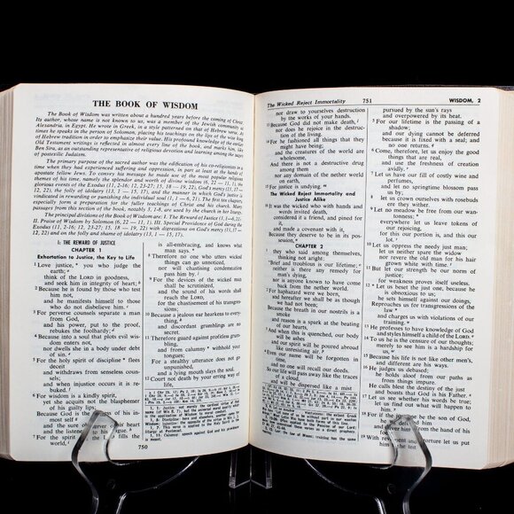 Saint Joseph Edition The New American Bible Leather Cover Family Record Section - Picture 6 of 10